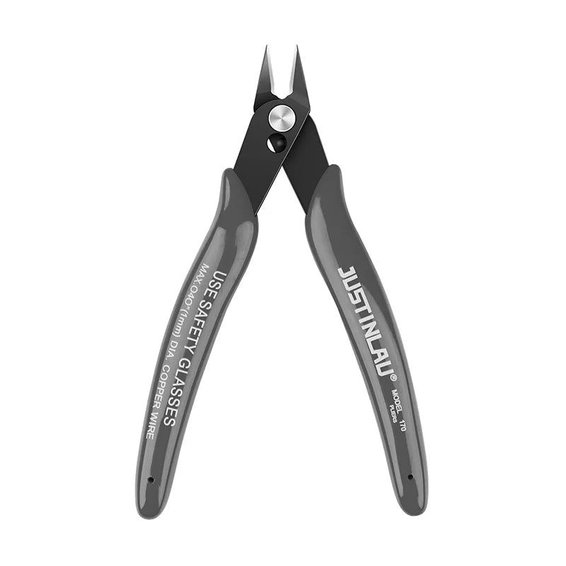 Diagonal Carbon Steel Wire Cutters - Side Snips & Flush Pliers