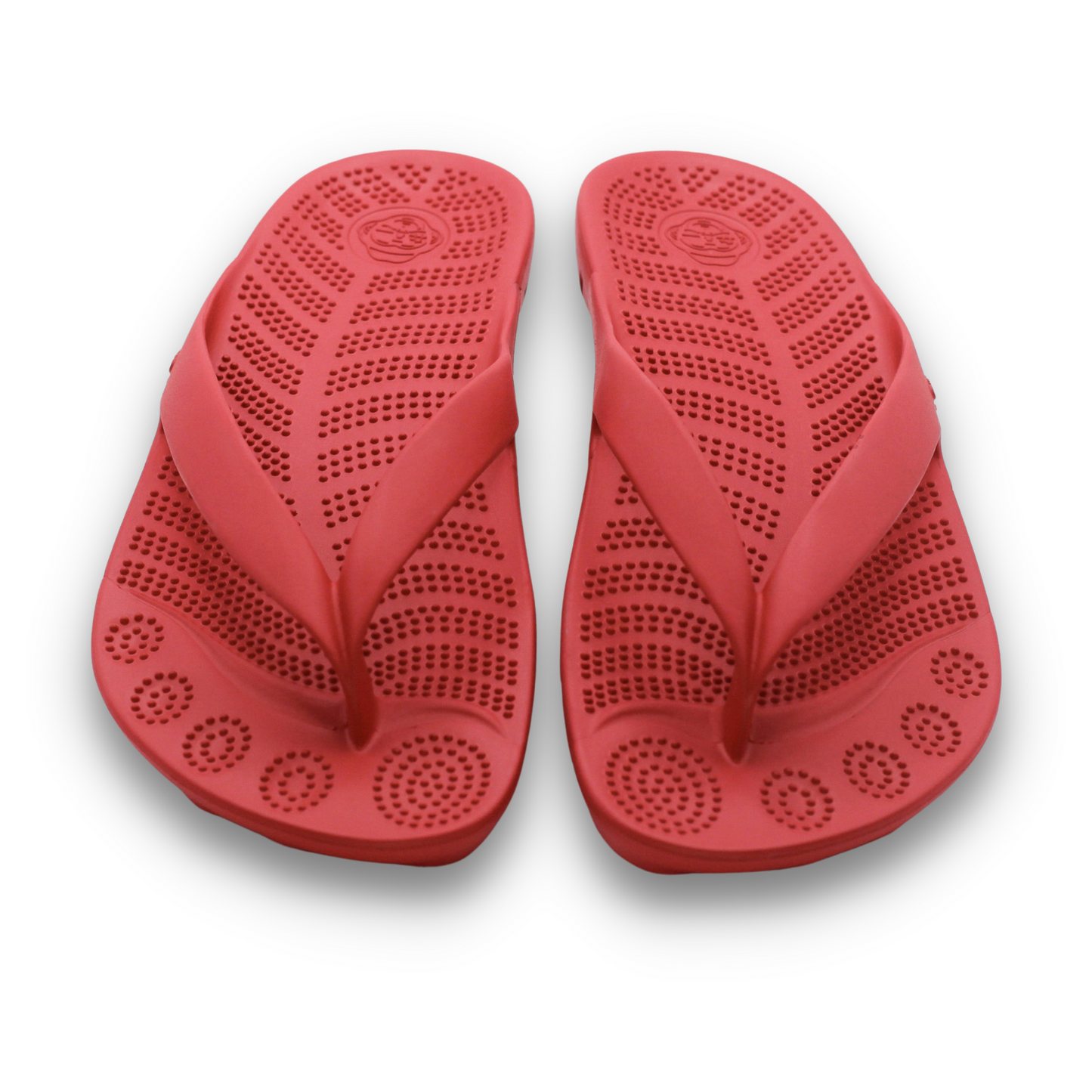 Fire Red Flip-Flops