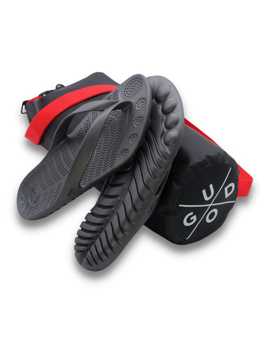 Night Platinum Flip-Flops + Drybag