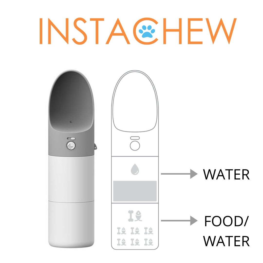 Instachew Rover Pet Travel Bottle, Dog water bottle