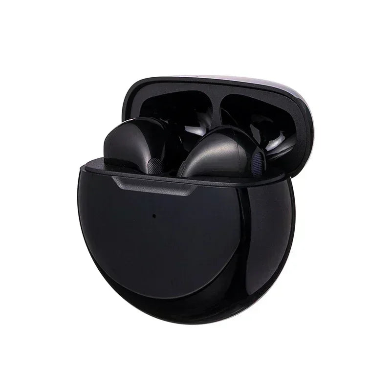 Pro6 Bluetooth Wireless Earbuds - Waterproof Stereo Earphones with Mic for iPhone, Samsung, and Xiaomi